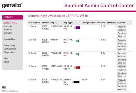 sentinel hasp driver for windows 10